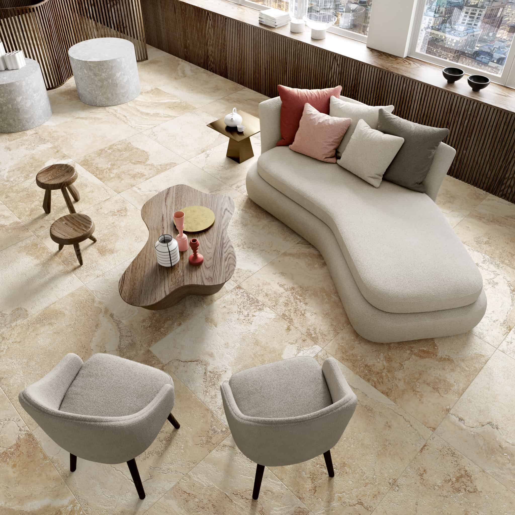 Porcelain Tile Natural Stone Look - BLOOM Collection-9393-f34598873117