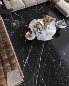 Natural Stone Slabs - MARBLE Collection CALACATTA BLACK Marble Black 3