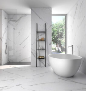 Porcelain Tile Natural Stone Look - BIANCO VENATINO Collection