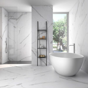Porcelain Tile Natural Stone Look - BIANCO VENATINO Collection