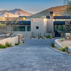 Concrete Pavers - AVIANO Collection_Acker Stone 4pc Aviano Color Antique Pewter_IMG_9942