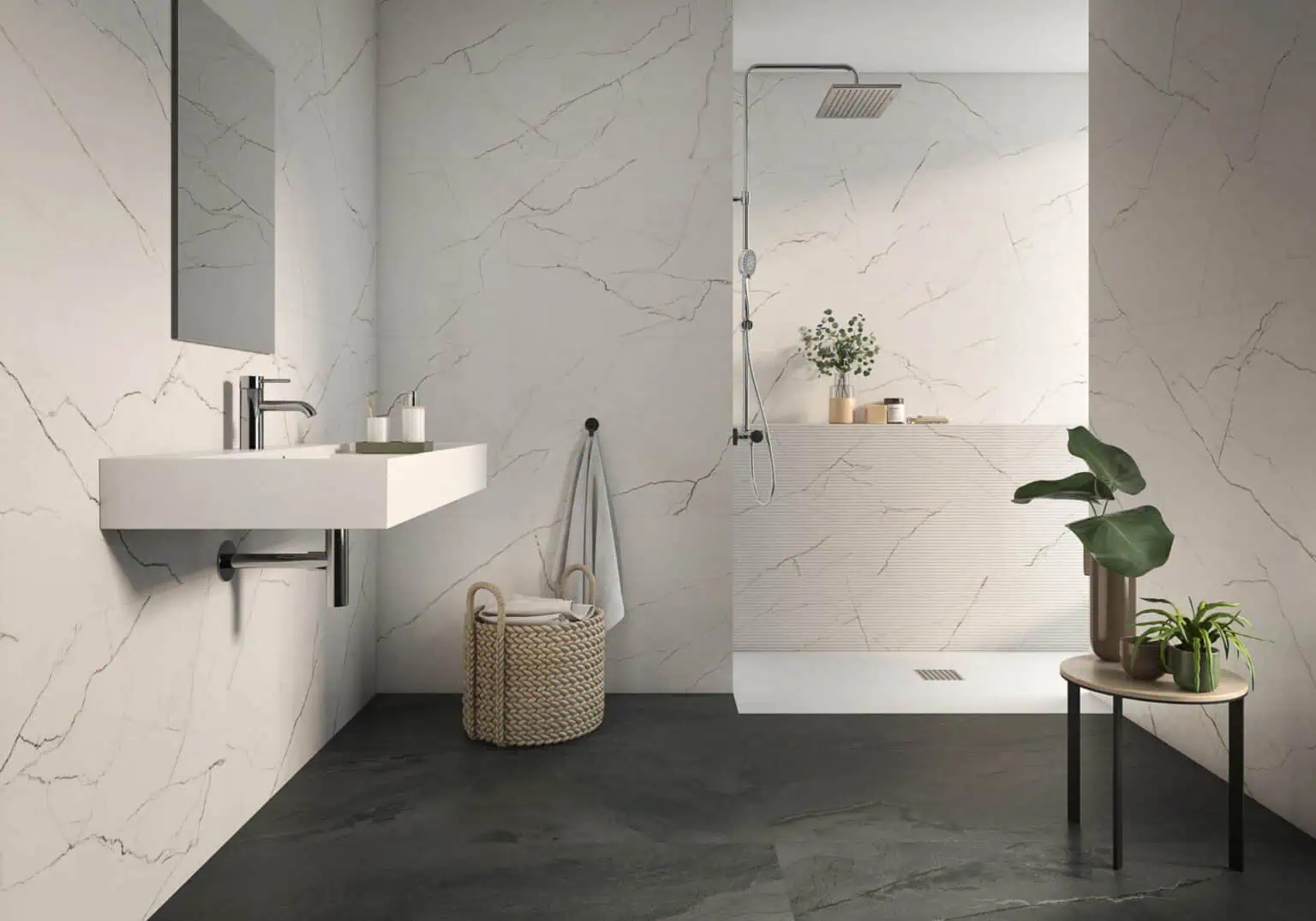 Porcelain Tile Natural Stone Look - MARBLE LINCOLN Collection_2