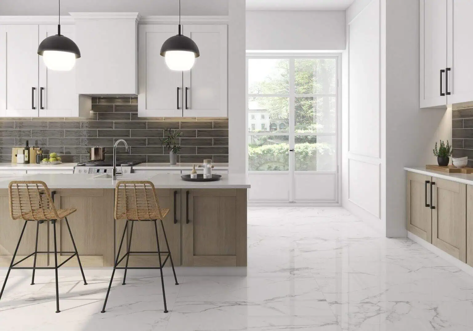 Porcelain Tile Natural Stone Look - STATUARY Collection_3