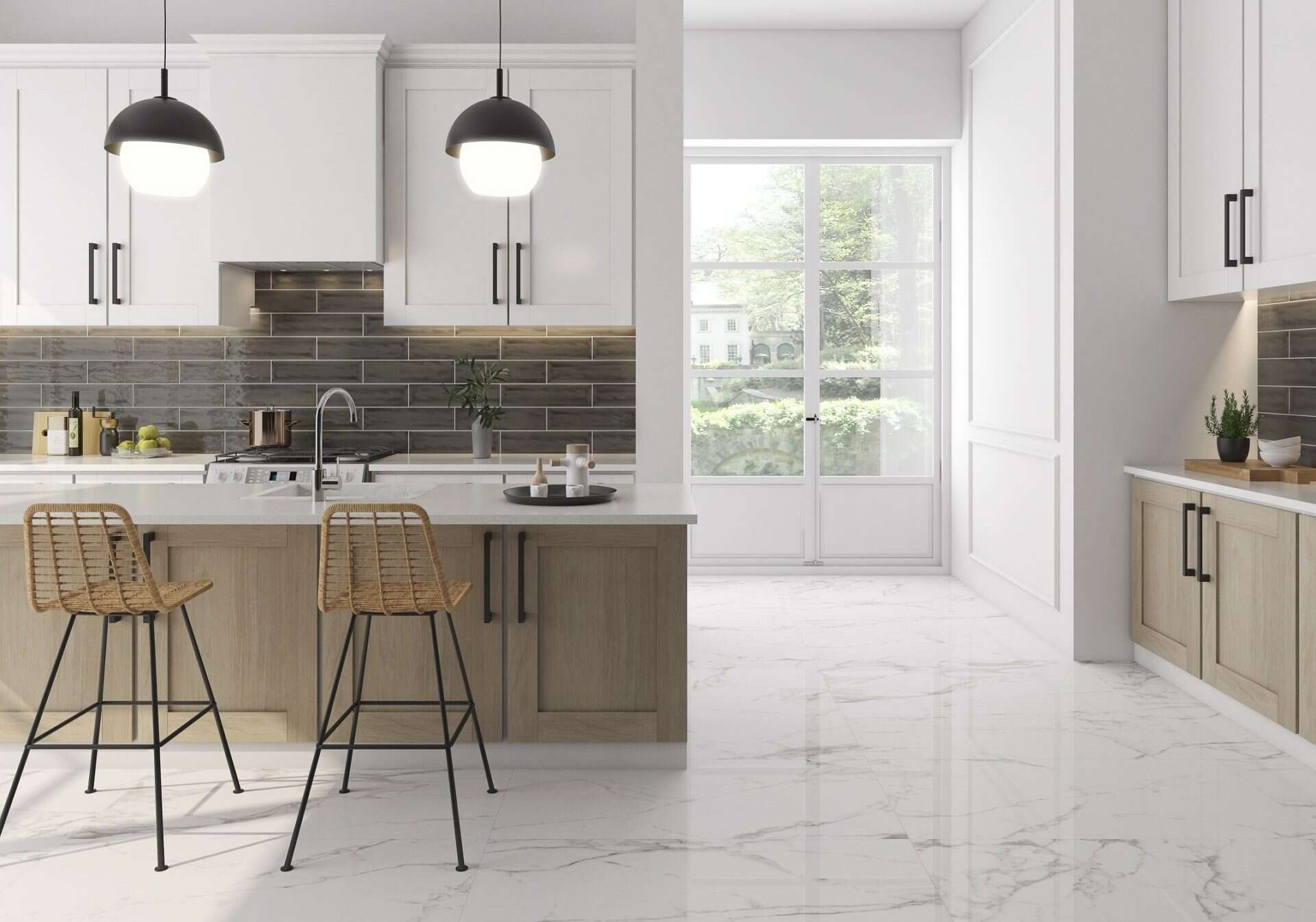 Porcelain Tile Natural Stone Look - STATUARY Collection_3
